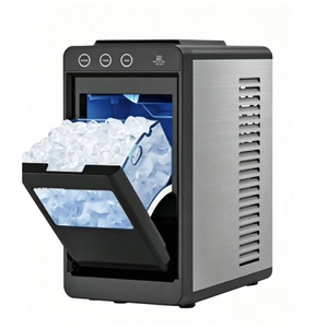Portable Bullet <strong>Ice</strong> <strong>Maker</strong> Machine160W 22KG/24H Automatic Cleaning Countertop Commercial Home Portable <strong>Ice</strong> Cube <strong>Maker</strong> - Product Image 3