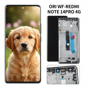 Écran LCD pour Redmi Note 14 Pro avec cadre, écran LCD d'origine, numériseur, assemblage complet pour téléphone Redmi Note 14 Pro - Product Image 4
