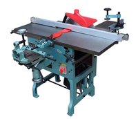 Outils de travail du bois multifonctionnels : coupe, rabotage, tenonnage, perçage, raboteuse de surface pour table de travail en bois droite