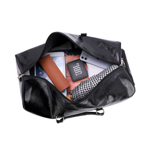 Sac de voyage rétro en PU, sac de sport et de fitness tendance pour les courts trajets – Vente en gros - Product Image 6
