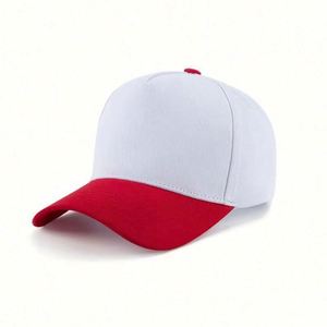 Gorras Lisas de Algodón Twill de 5 Paneles para Negocios, con Logotipo Bordado Personalizado, Bajo MOQ de Fábrica al por Mayor, Ideales para Impresión - Product Image 2
