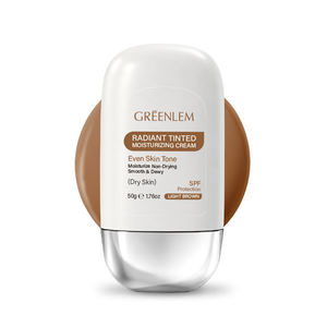 Crème hydratante teintée Greenlem en gros/OBM/ODM avec hyaluronate de sodium pour peaux sèches, couvrante et personnalisable (marque privée) - Product Image 1