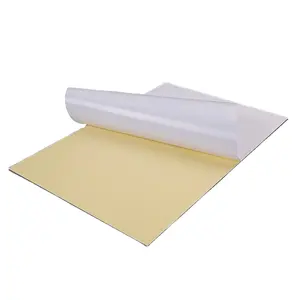 Papel de liberação de silicone para flexografia adesivo, rolo enorme azul amarelo transparente branco 58gsm