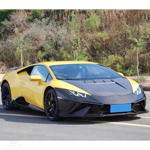Parachoques Delantero de Fibra de Carbono Seca para <span class=keywords><strong>Lamborghini</strong></span> Huracán LP580 LP610 EVO, Estilo Tecnica Modificado, Kits de Carrocería - Product Image 6