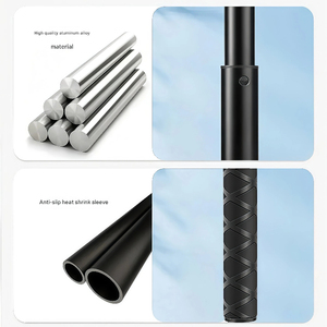 Perche à selfie télescopique de 70 cm avec stabilisateur de cardan et support de caméra invisible pour appareils photo, caméras de <span class=keywords><strong>film</strong></span> et caméras <span class=keywords><strong>d</strong></span>'<span class=keywords><strong>action</strong></span> - Product Image 5