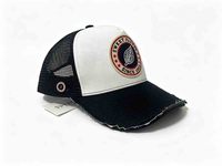 Gorra Deportiva de Béisbol Unisex Personalizada con Logotipo Bordado en 3D, a Rayas, Ajustada, de Verano, Oxford &amp;   Tela de Felpa/Velour con Estampado de Leopardo, Letras y Frutas