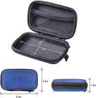 Bestpackaging Fabricante Auriculares Estuche protector Eva Mini Auricular Cargador Almacenamiento Estuche Eva con mosquetón