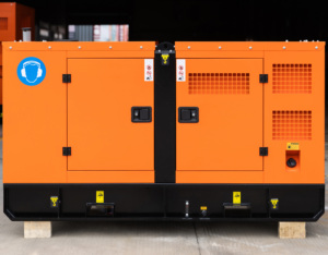 Générateur silencieux de type fermé 38-42KW 50KVA avec moteur Ricardo, refroidissement par eau, radiateur et injecteurs offerts - Product Image 4