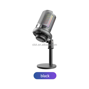 Clavax CLCM-ME6 USB משחקים מיקרופון rgb delling אורות מחשב k שיר הקלטה חי טלפון נייד שידור חי - Product Image 1