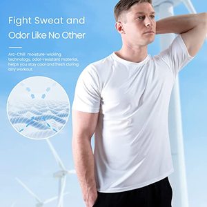 PATON marchio personalizzato di qualità di lusso t-Shirt antisudore da <span class=keywords><strong>uomo</strong></span> canottiera antisudore con materassini Slim t-Shirt con scollo a o - Product Image 6