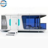 Conteneur Capsule Spatiale Modulaire Préfabriqué WinFair à Prix de Gros pour la France / Cabine de Camping / Chambre de Camping Extérieure