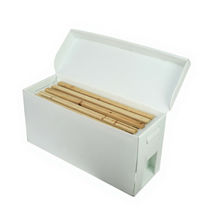 Nouveau Kit d'Apiculture Menger pour l'Élevage de Reines, Boîte d'Élevage de Reines en PP, 5 Cadres, 4mm d'Épaisseur, Blanc Lait, Garantie 1 An, Langstroth, Logo Personnalisé - Product Image 1