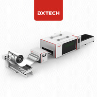 Machine de découpe laser à fibre CNC automatique 1000 W à alimentation par bobine en acier inoxydable avec nivellement et alimentation