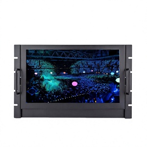 Monitor LCD da 17,3 Pollici per Montaggio a Rack, Display Multi-Input per Trasmissioni, Schermo IPS per Produzione di Notiziari TV - Product Image 3