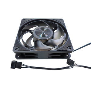 Huierde Soul Ring F120 120x120x25mm <b>Fan</b> 4Pin Intelligent Speed Control Chassis Cooling <b>Fan</b> - Product Image 1