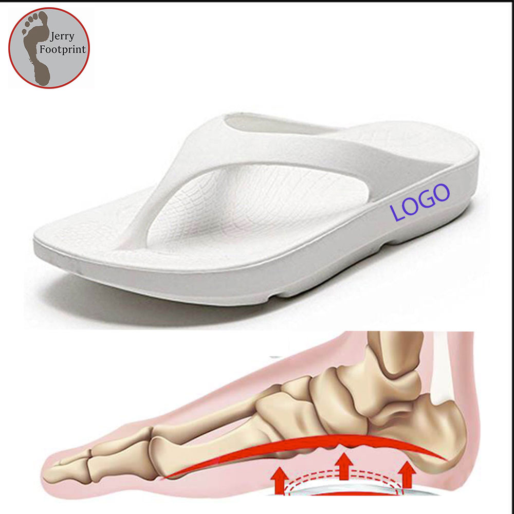 2021 OEM женские и мужские летние ортопедические сандалии с поддержкой свода стопы, гибкие шлепанцы, легкие Пляжные Шлепанцы из ЭВА