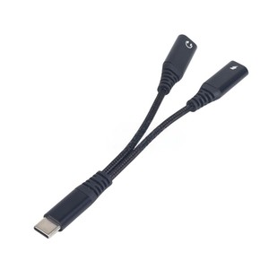 Super Quality 2 in 1 USB C Audio Charger Adapter 60W PD Fast Charging Headphone Jack <strong>Dongle</strong> for iPhone Samsung <strong>Huawei</strong> Opp Google - Product Image 5