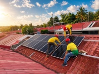 Système d'onduleur solaire 15 kW à connexion parallèle, kit complet haut de gamme, batterie à montage au sol, prêt à l'emploi pour usage domestique