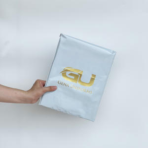 Eco Matte White Mailer Bags Custom Color Shiny White Express Recyclable Kraft Bag Mailer Bag Printing Machine for <b>Tshirt</b> - Product Image 3