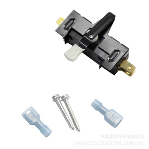 สวิตช์ประตูเครื่องอบผ้า 279347 ชิ้นส่วนทดแทนสำหรับฝาเครื่องซักผ้า ติดตั้งง่าย อุปกรณ์เสริมไฟฟ้าพลาสติก - Product Image 2