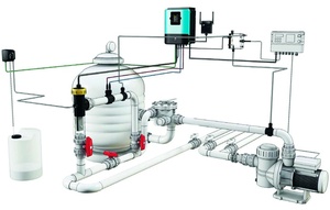 BRILIX - Chauffe-eau au sel Hidrolife avec unité de contrôle <span class=keywords><strong>pour</strong></span> piscines jusqu'à 40 m³ - Product Image 2