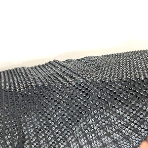 Lucky brillante ancho 1 metro con SS16 <span class=keywords><strong>tela</strong></span> de malla de diamantes de imitación <span class=keywords><strong>tela</strong></span> de malla de diamantes recorte <span class=keywords><strong>strass</strong></span> <span class=keywords><strong>para</strong></span> vestido de baile - Product Image 5