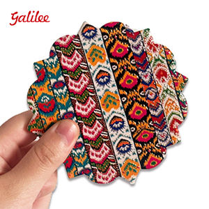 Sous-verres et tapis d'isolation en céramique à fleurs octogonales européennes et américaines créatives Catégorie <span class=keywords><strong>de</strong></span> produit Tampons et tapis TRIVET - Product Image 3