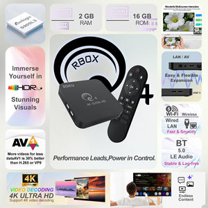 Nuevo Zoku Android 14.0 TV Box Q4 Amlogic S905L3 Quad Core 2GB RAM Decodificación 4K +50000 Películas Set Top Box - Product Image 3