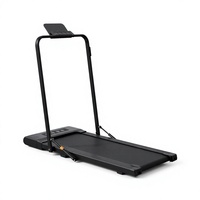 Tapis de marche électrique intelligent et portable HSM Factory, mini tapis roulant ABS avec télécommande, affichage LED, pour usage domestique, MOQ 100 pièces