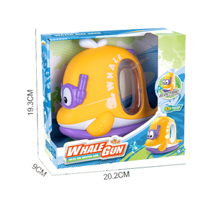 QS gros dessin animé Mini mignon plage <span class=keywords><strong>jeu</strong></span> de tir jouets en plastique 2 couleurs été extérieur pistolet à eau électrique jouets pour enfants - Product Image 5