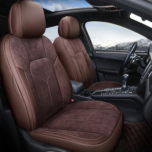 Fundas de Asiento Personalizadas para Automóviles, Juego Completo, Gamuza Perforada en el Centro, Específicas para Cayenne, <span class=keywords><strong>Macan</strong></span>, Panamera - Product Image 3