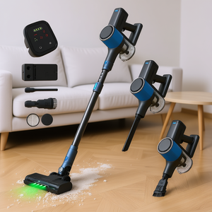 Aspiradora Inalámbrica PSV10, 200W, Succión de 30Kpa, Batería de 2000mAh, 30 Minutos de Autonomía, Sin Bolsa, con Luces LED, para Uso Doméstico - Product Image 2