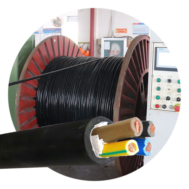 450/750V H07rn-f 3G6 3G4 4G4 4g16 4g120 Rubber Cable
