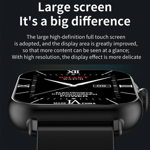 Đáng yêu khá A58 cộng với sang trọng smartwatch cho phụ nữ cô gái phụ nữ-Quản lý sức khỏe chế độ thể thao màn hình lớn 3 Straps-IP67 email - Product Image 3