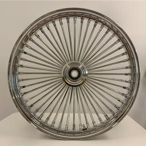 <span class=keywords><strong>Jantes</strong></span> de moto personnalisées 16 18 19 20 21 23 pouces rayons chromés 21x3.5 40 rayons roues de moto pour Harley - Product Image 3