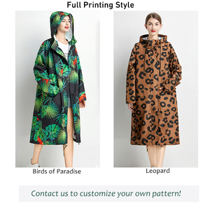 Imperméable jaune pour femmes et filles, durable, réutilisable, en polyester, avec poche, pour les voyages en plein air, <span class=keywords><strong>nouveau</strong></span> logo imprimé 2025 - Product Image 5