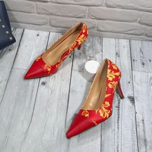 Zapatos de Tacón Alto para Mujer, Diseño 2024, Alta Calidad, Parte Superior de Encaje, Aumentan la Estatura, Suaves, Estilo Sexy para Verano - Product Image 2