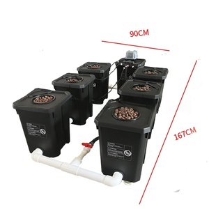 2025 Hydroponic Growing System Rdwc 6 Bucket Rdwc Automatic Irrigation Drop System 6 Units - Product Image 2