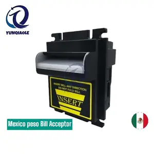 Top tb74 Mexico peso hóa đơn chấp nhận validator 12V/Xung 20 ~ 1,000 4-cách chấp nhận