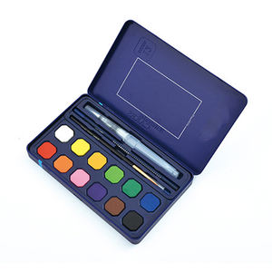 Ensemble de peinture à l'aquarelle solide concentrée de haute qualité, 12, 24 ou 48 couleurs, outils de peinture, pigments en pâte - Product Image 3