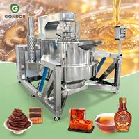 Marmite industrielle électrique à pales pour la cuisson de fruits, sauces, biryani, confitures et la fabrication de caramel, avec mélangeur
