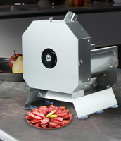 Coupe-légumes/fruits manuel/semi-automatique professionnel avec lames en acier inoxydable et design cyclonique pour restaurant de rue