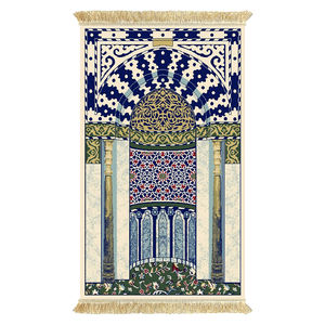 เสื่อสวดมนต์มุสลิมอิสลามพรมสวดมนต์หรูหราเสื่อบูชามุสลิม - Product Image 3