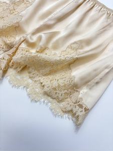 กางเกงขาสั้นผ้าไหมสไตล์วินเทจฝรั่งเศส แบรนด์ส่วนตัว รุ่นใหม่ประจำฤดูร้อนปี 2025 แฟชั่นคุณภาพสูง ไซส์ใหญ่พิเศษ - Product Image 2
