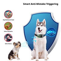 Collier anti-aboiement automatique rechargeable populaire pour chien, ultrasonique sans choc, correcteur de comportement à distance pour l'entraînement en intérieur et en extérieur