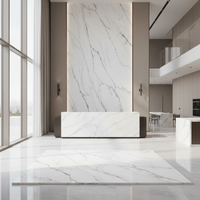 Panel de Pared Impermeable Ecológico Mate Ignífugo DCT, Revestimiento Interior y Exterior de Alta Dureza, Piedra Sinterizada