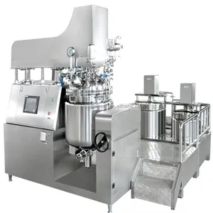 Cosmetic Creams Homogenizer Ointment Vacuum Emulsifying Mixer Cosmetic Cream Making Machine