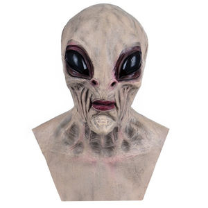 Máscara <span class=keywords><strong>de</strong></span> alienígena <span class=keywords><strong>de</strong></span> Halloween Scary Horrible Horror Alien Supersoft Mask Headgear Creepy Party Decoration Funny Cosplay Prop Masks - Product Image 3
