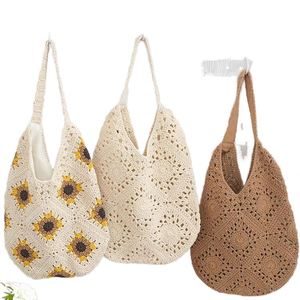 Finished Handmade Cartoon Bohemia Summer <b>Beach</b> Sewing <b>Accessory</b> Handicraft One-shoulder Messenger Bag New Year Gift - Product Image 1