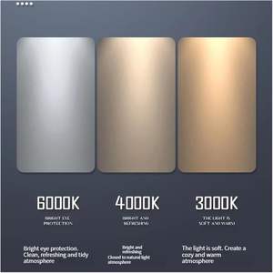 Lampadario Moderno a LED a 3 Anelli con <span class=keywords><strong>Riflessi</strong></span> Stellati, Dimmerabile, per Cucina, Hotel, Soggiorno, Lampade a Sospensione - Product Image 3